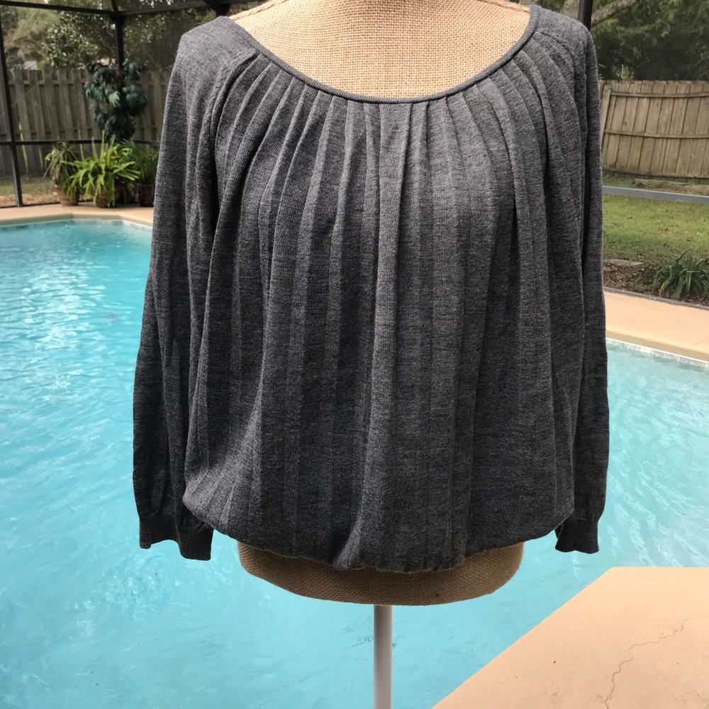 Loft sweater three quarter sleeves